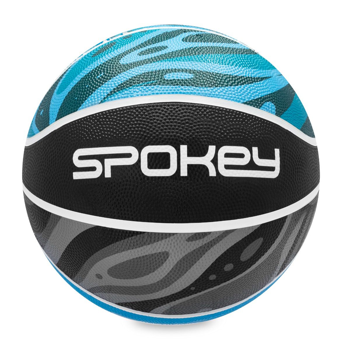 Basketbal maat 7 - Blauw / Grijs / Zwart - Spokey Victorior Basketbal maat 7 - Blauw / Grijs / Zwart - Spokey Victorior