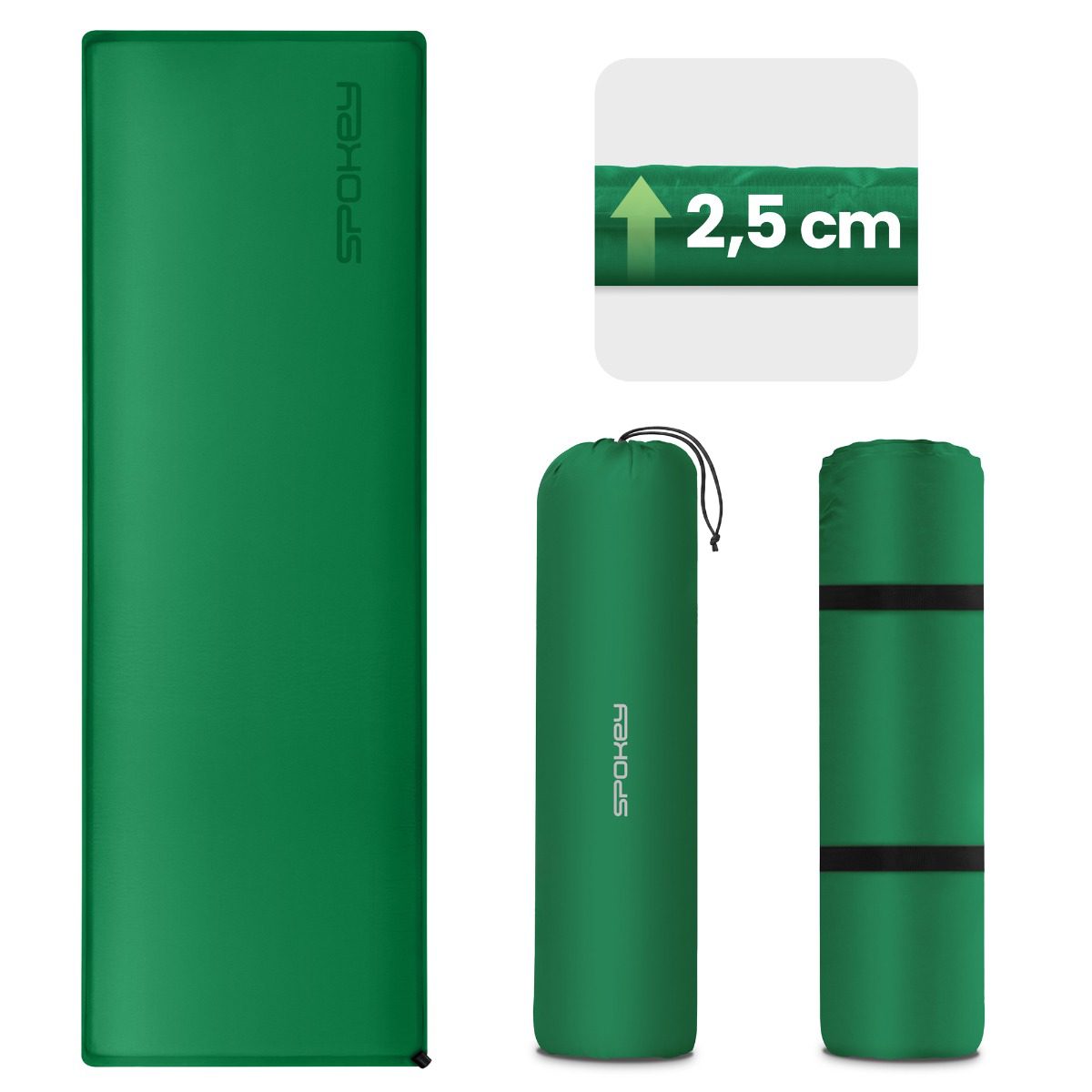 Zelfopblaasbare slaapmat R-Value 3.6 - Spokey SAVORY Zelfopblaasbare slaapmat R-Value 3.6 - Spokey SAVORY