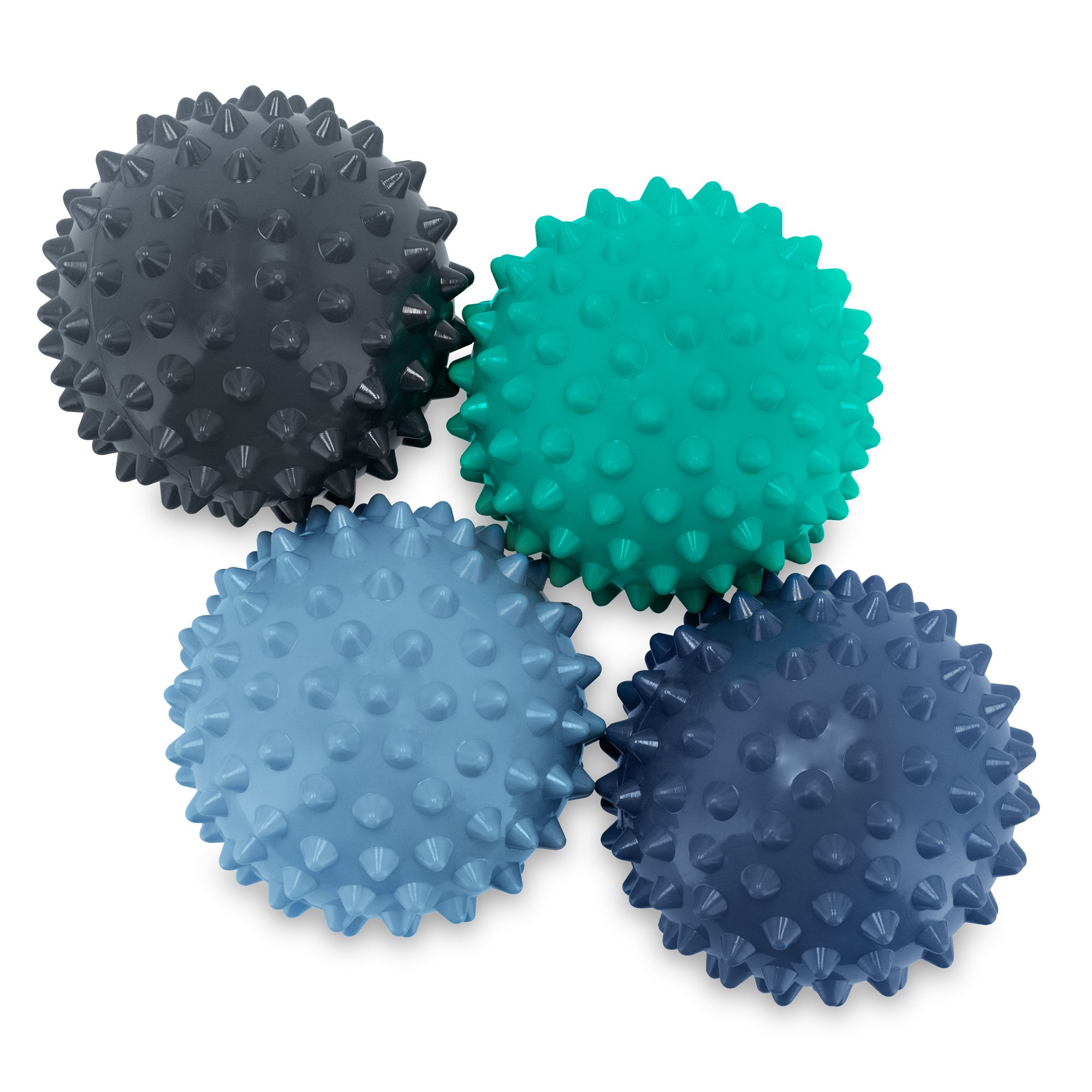 Massageballen set 4 stuks multicolor voor spierontspanning - Spokey GRESPI Massageballen set 4 stuks multicolor voor spierontspanning - Spokey GRESPI