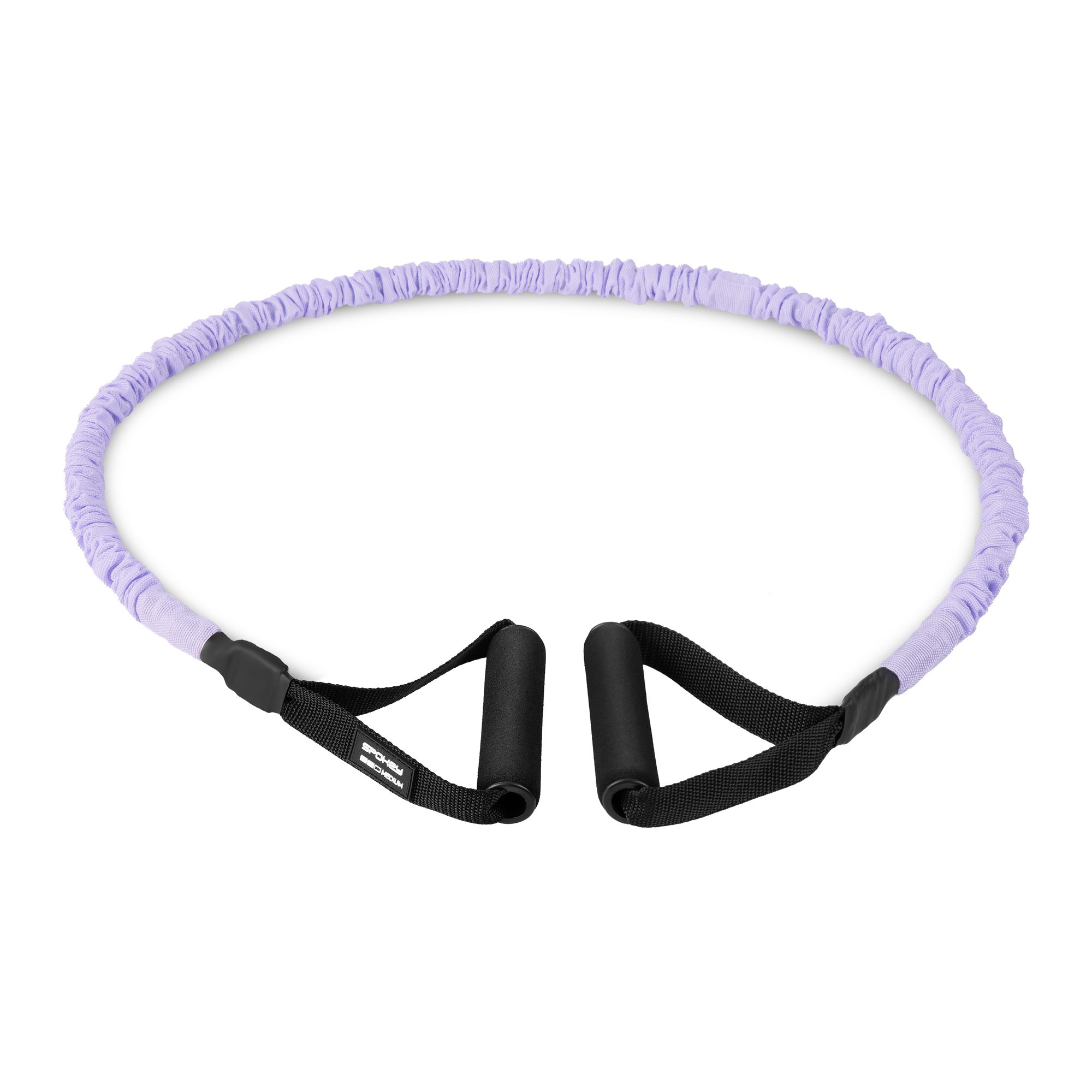SUPRA TUBE MEDIUM rubber expander zwart paars SUPRA TUBE MEDIUM rubber expander zwart paars