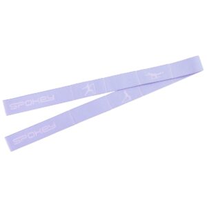 Yoga tape zwart 90x4 cm voor stretchoefeningen - Spokey YOGA TAPE