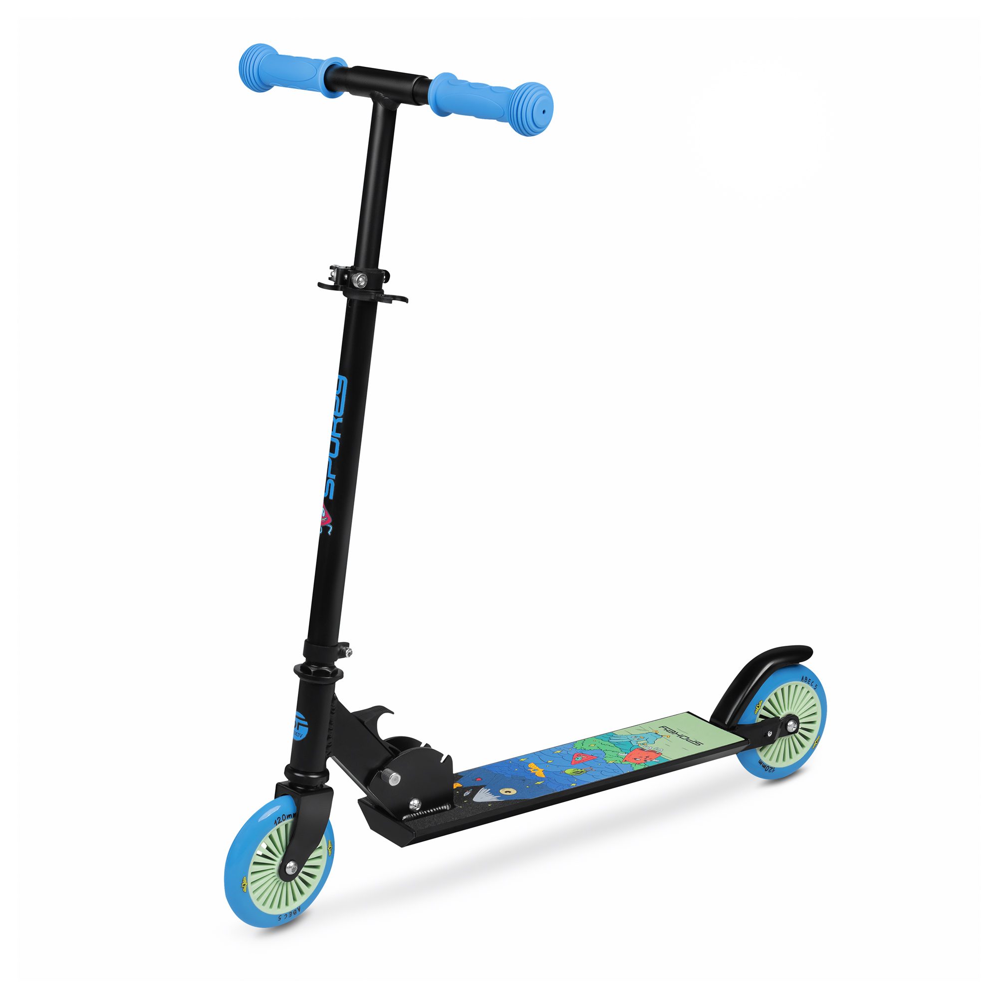 Spokey DUKE 125 kinderstep licht en opvouwbaar Spokey DUKE 125 kinderstep licht en opvouwbaar