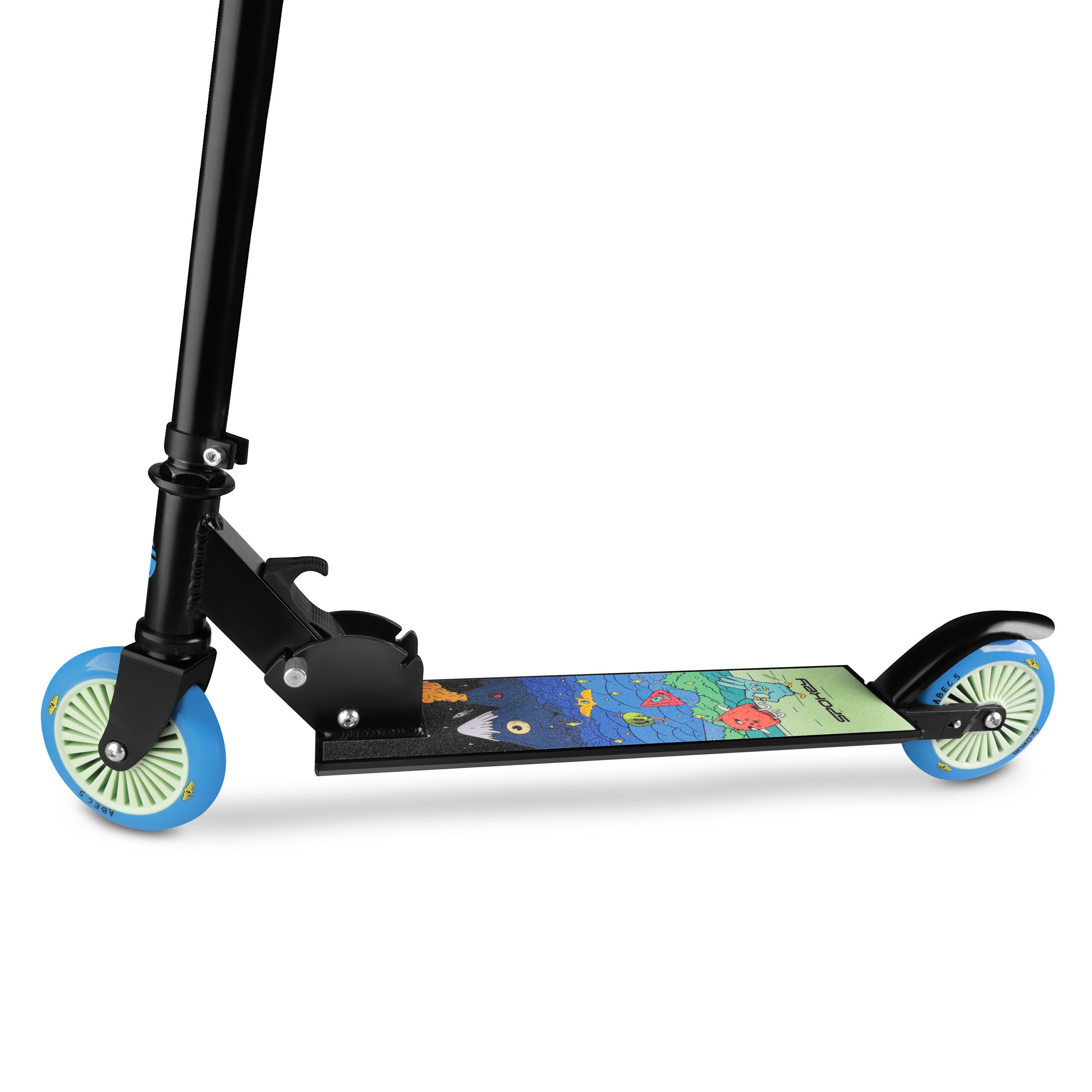 Spokey DUKE 125 kinderstep licht en opvouwbaar Spokey DUKE 125 kinderstep licht en opvouwbaar