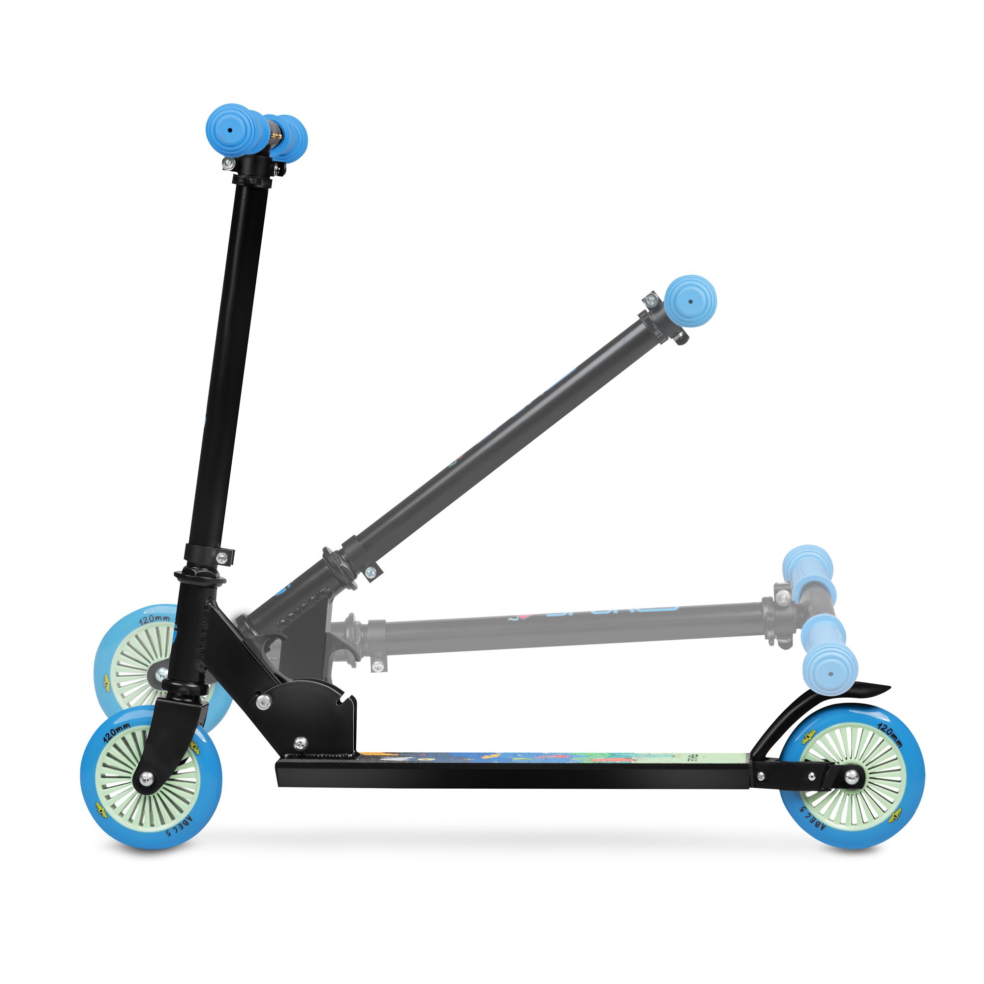 Spokey DUKE 125 kinderstep licht en opvouwbaar Spokey DUKE 125 kinderstep licht en opvouwbaar