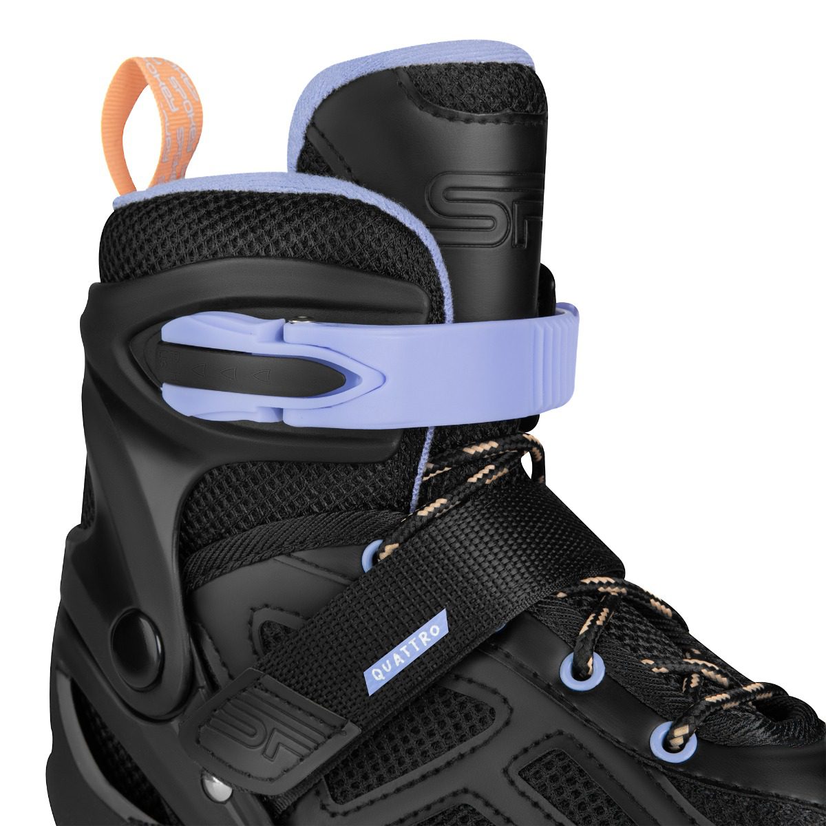 Spokey Quattro 4in1 skates zwart/licht blauw 30-33 Spokey Quattro 4in1 skates zwart/licht blauw 30-33