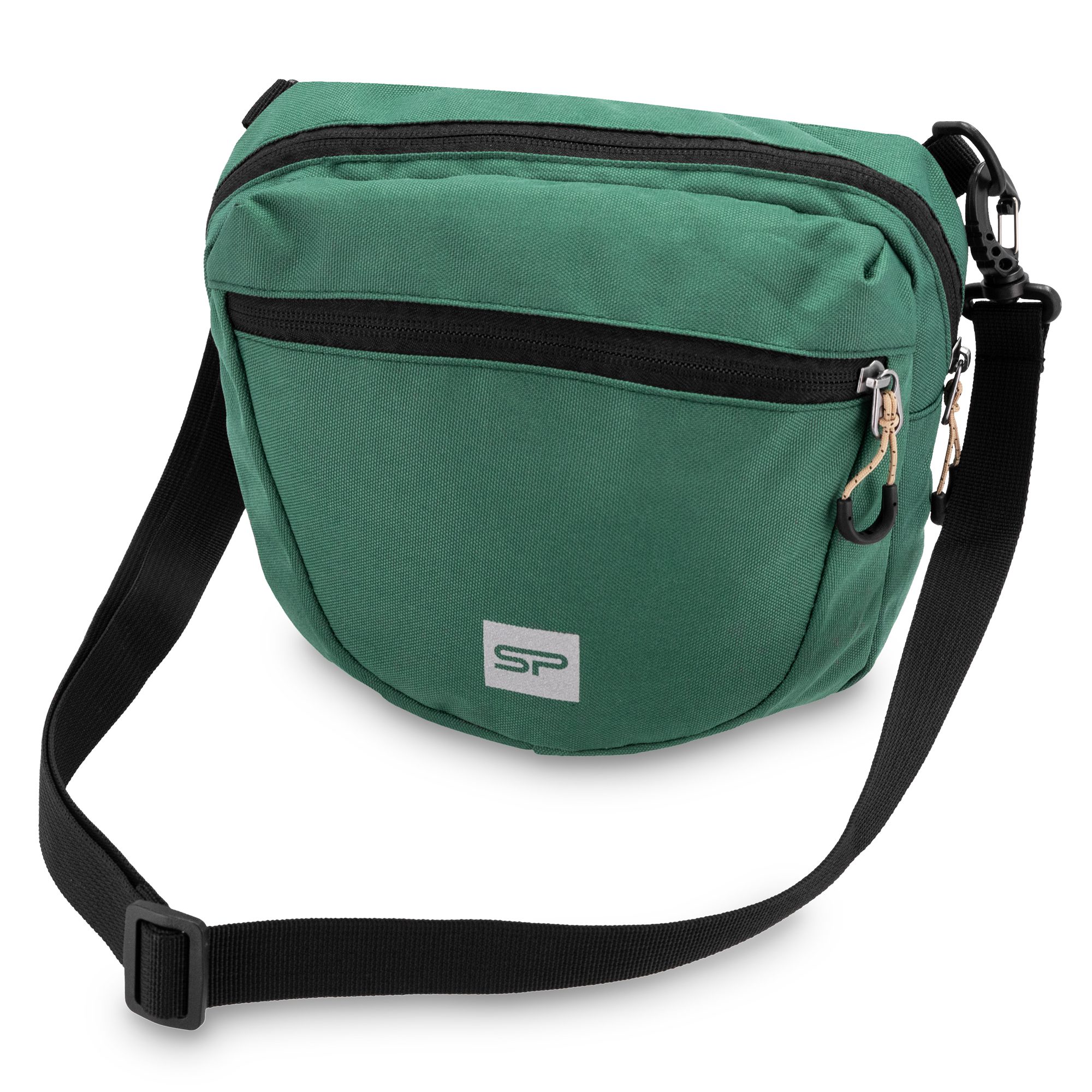 Schoudertas Outdoor - 4L - 34x18x12 cm - Groen - Spokey Croco Schoudertas Outdoor - 4L - 34x18x12 cm - Groen - Spokey Croco