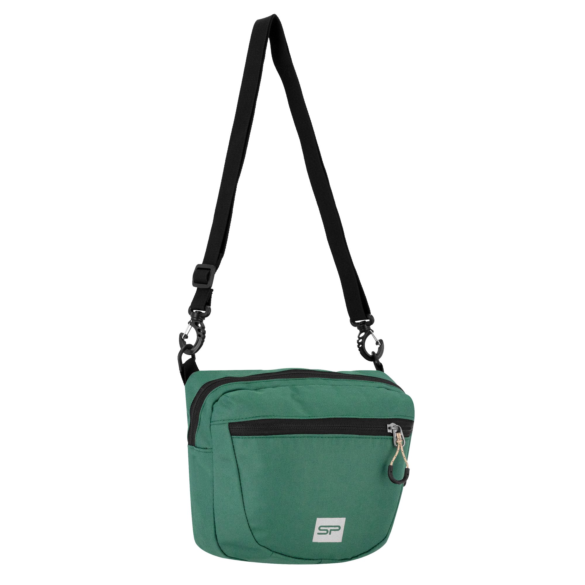 Schoudertas Outdoor - 4L - 34x18x12 cm - Groen - Spokey Croco Schoudertas Outdoor - 4L - 34x18x12 cm - Groen - Spokey Croco