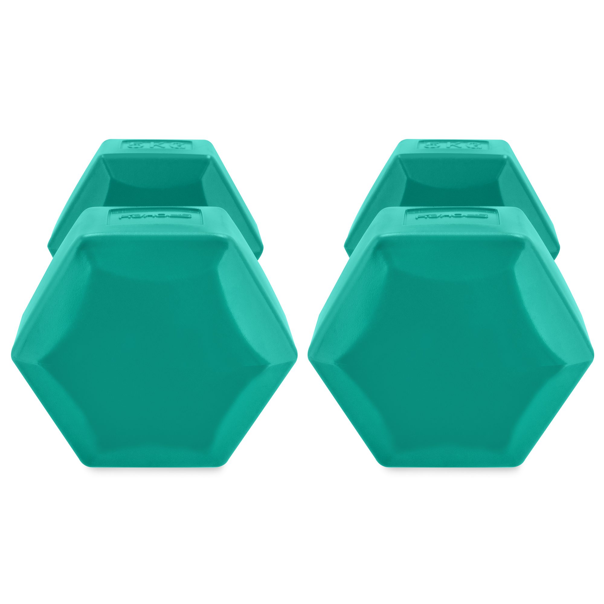 Hexagonale dumbbell set 2x5 kg voor thuisfitness - Spokey MONSTER Hexagonale dumbbell set 2x5 kg voor thuisfitness - Spokey MONSTER