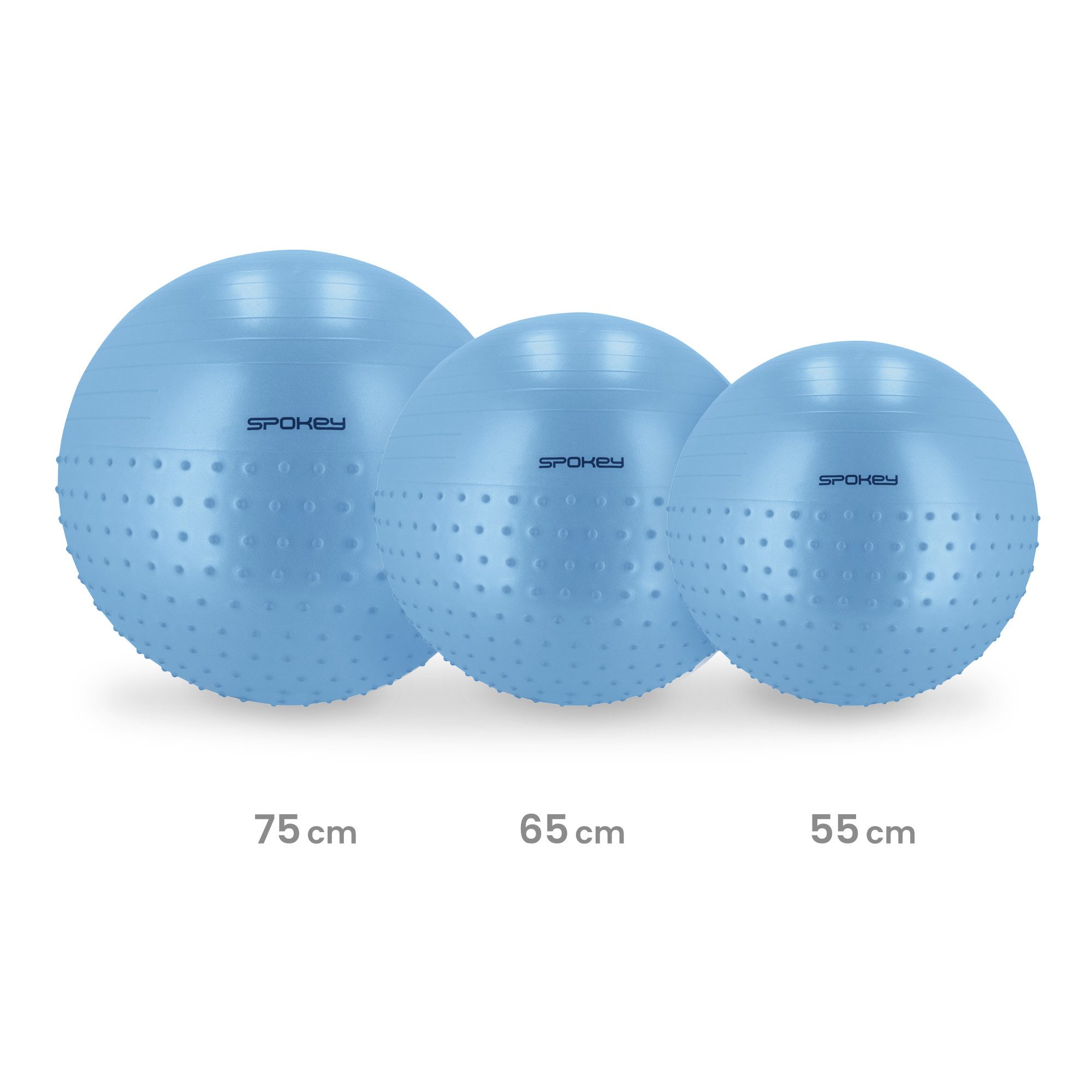 Spokey HALF FIT gymbal met massage 55 cm Spokey HALF FIT gymbal met massage 55 cm