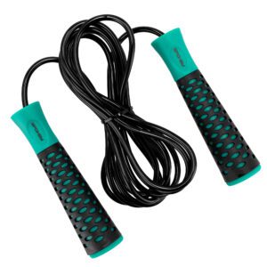Spokey CANDY ROPE springtouw zwart/groen Spokey CANDY ROPE springtouw zwart/groen