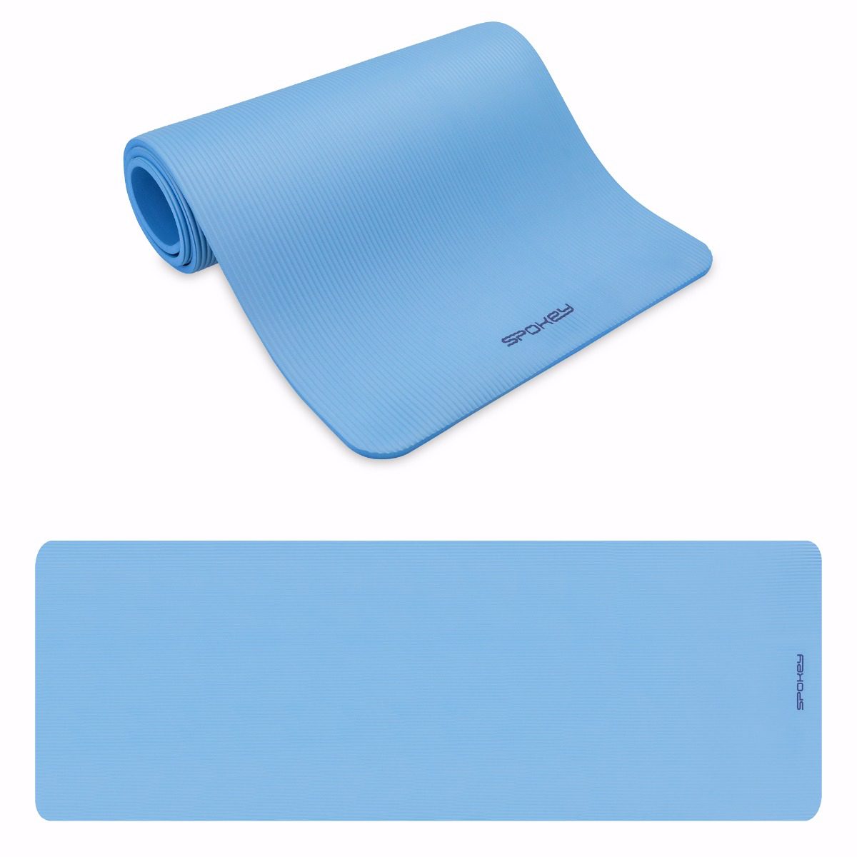 Spokey fitnessmat 183x61 cm blauw Spokey fitnessmat 183x61 cm blauw