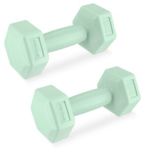 Spokey MONSTER 2x1 kg hexagonale dumbbells