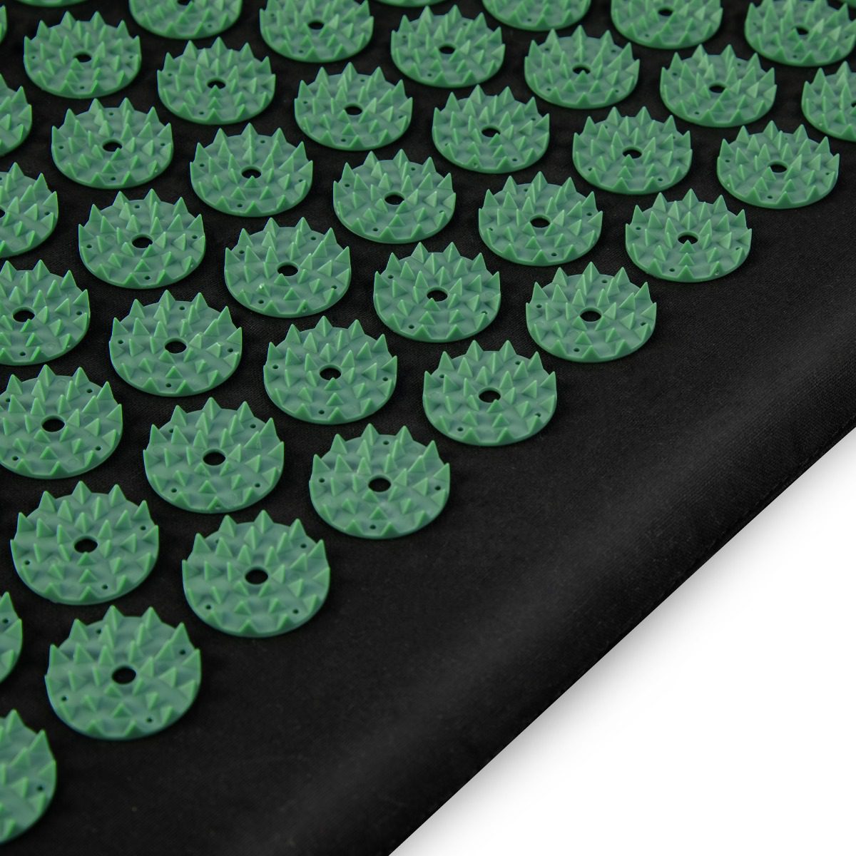 Acupressuurmat met kussen (zwart / groen) - Spokey AKUMAT Acupressuurmat met kussen (zwart / groen) - Spokey AKUMAT