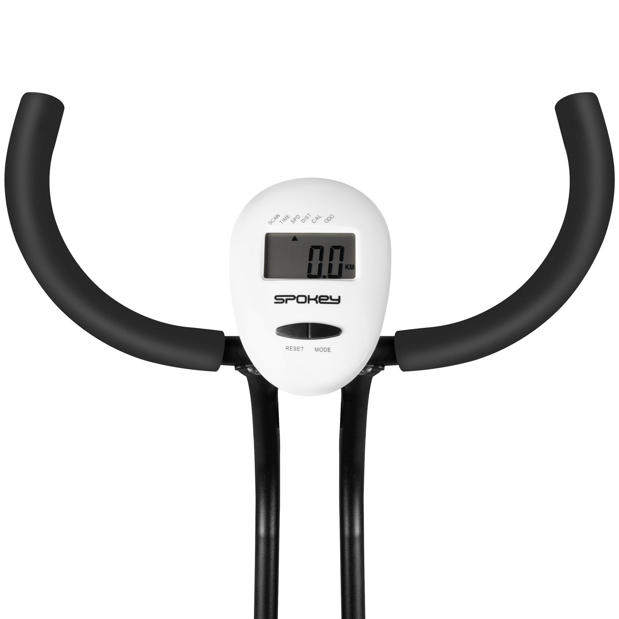 Vouwbare hometrainer Spokey XFIT - grijs, compact en verstelbaar Vouwbare hometrainer Spokey XFIT - grijs, compact en verstelbaar