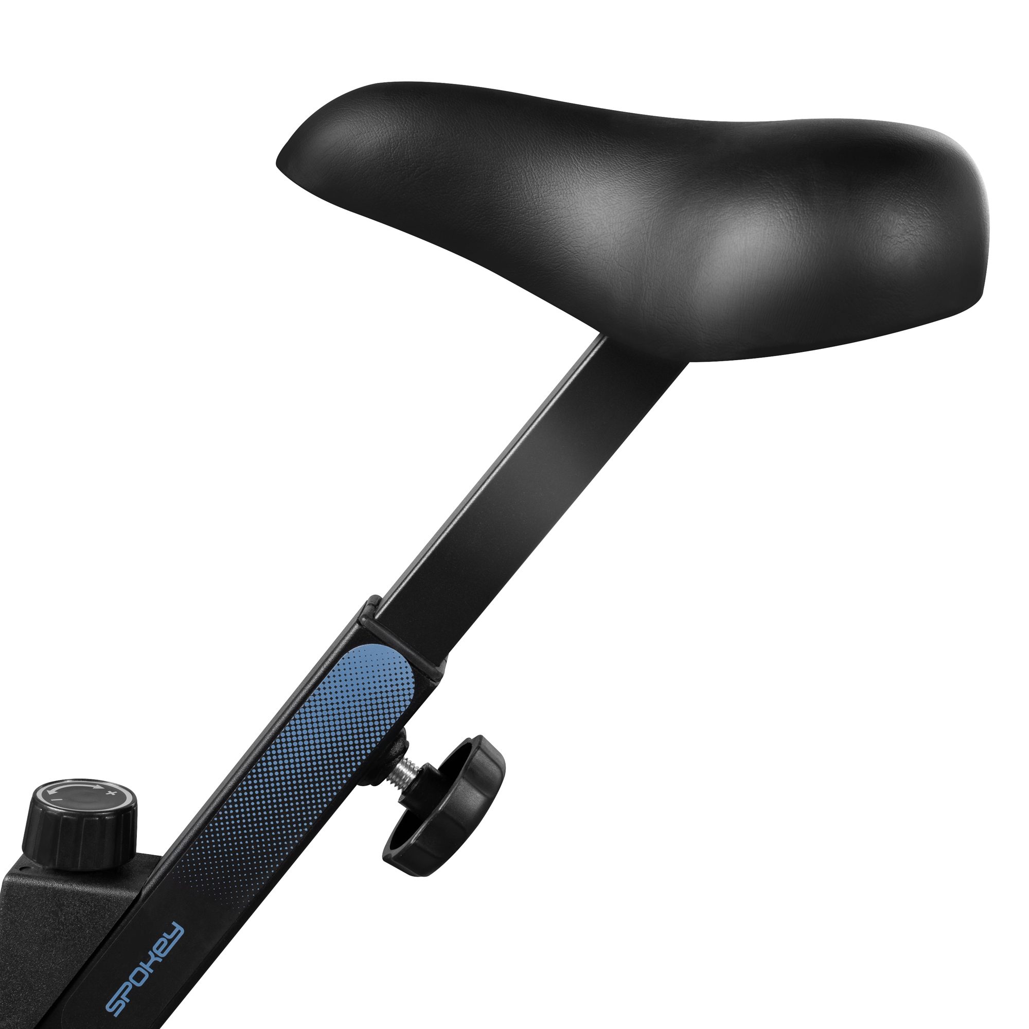 Vouwbare hometrainer Spokey XFIT - grijs, compact en verstelbaar Vouwbare hometrainer Spokey XFIT - grijs, compact en verstelbaar