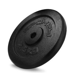 Haltergewicht 2,5 kg zwart - Spokey SINIS