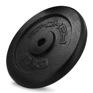 Haltergewicht 10kg zwart - Spokey SINIS Haltergewicht 10kg zwart - Spokey SINIS