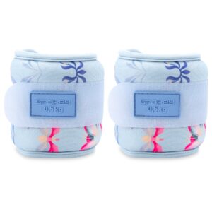 Verstelbare enkel- en polsgewichten - 2x 0,5 kg - Spokey the Bloom Form (print)
