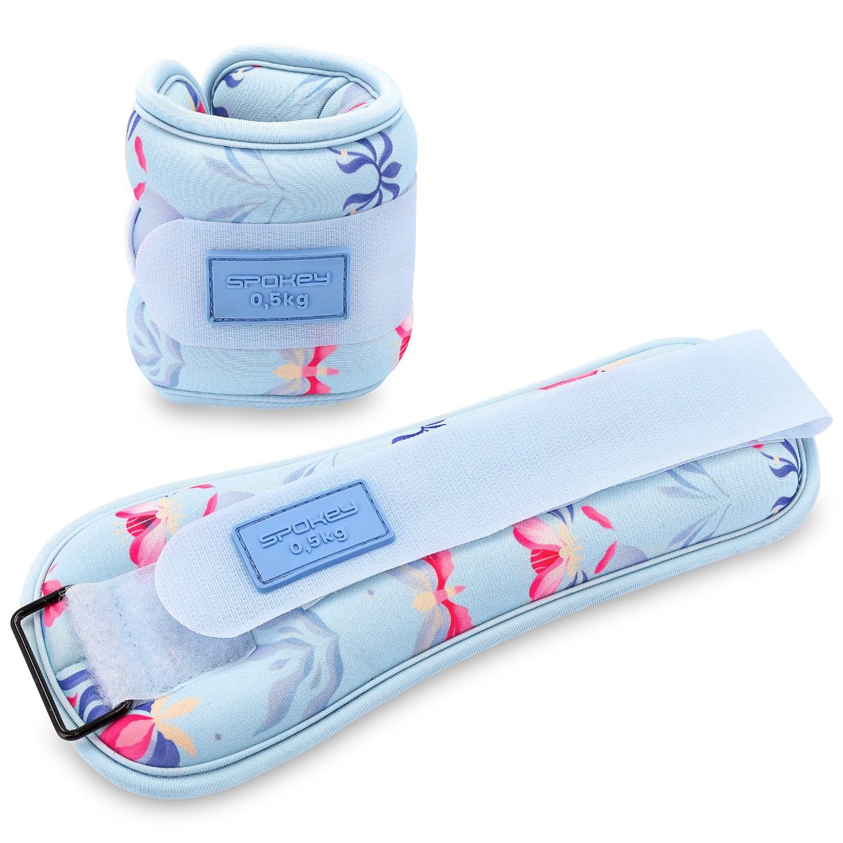 Verstelbare enkel- en polsgewichten - 2x 0,5 kg - Spokey the Bloom Form (print) Verstelbare enkel- en polsgewichten - 2x 0,5 kg - Spokey the Bloom Form (print)