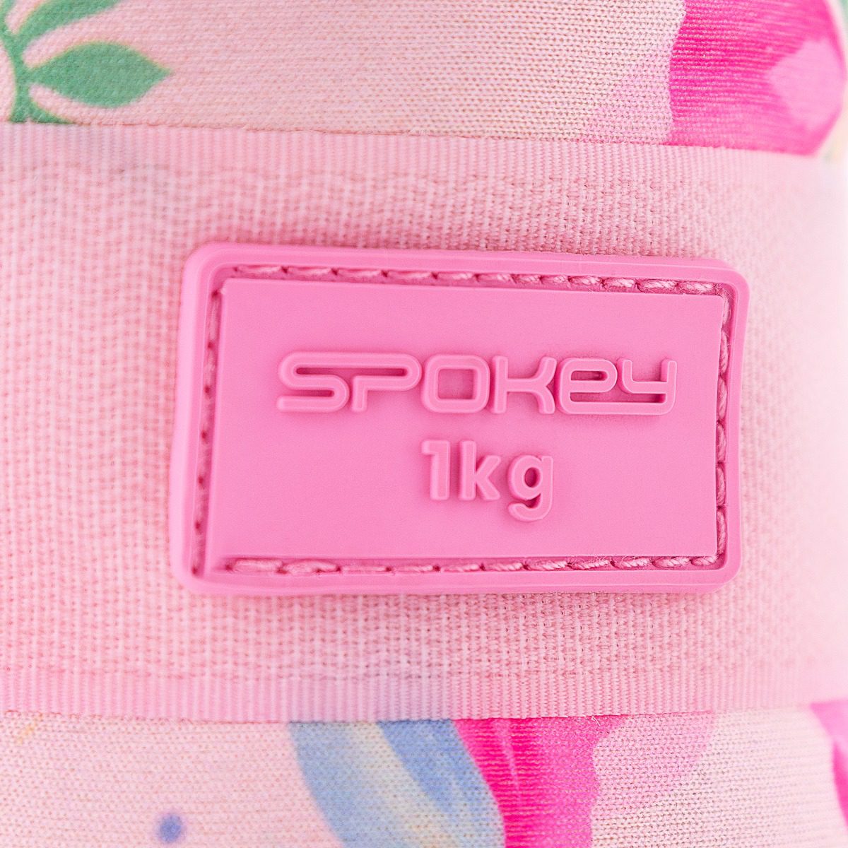 Verstelbare enkel- en polsgewichten - 2x 1 kg - Roze met print Verstelbare enkel- en polsgewichten - 2x 1 kg - Roze met print