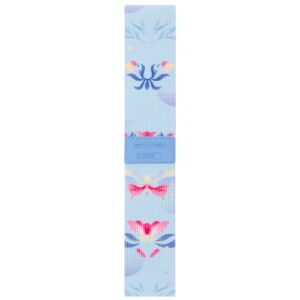 Weerstandsband – Blauw / Roze – 32x5 cm – Fitnessband – 20 kg weerstandsniveau – Spokey Bloom Light