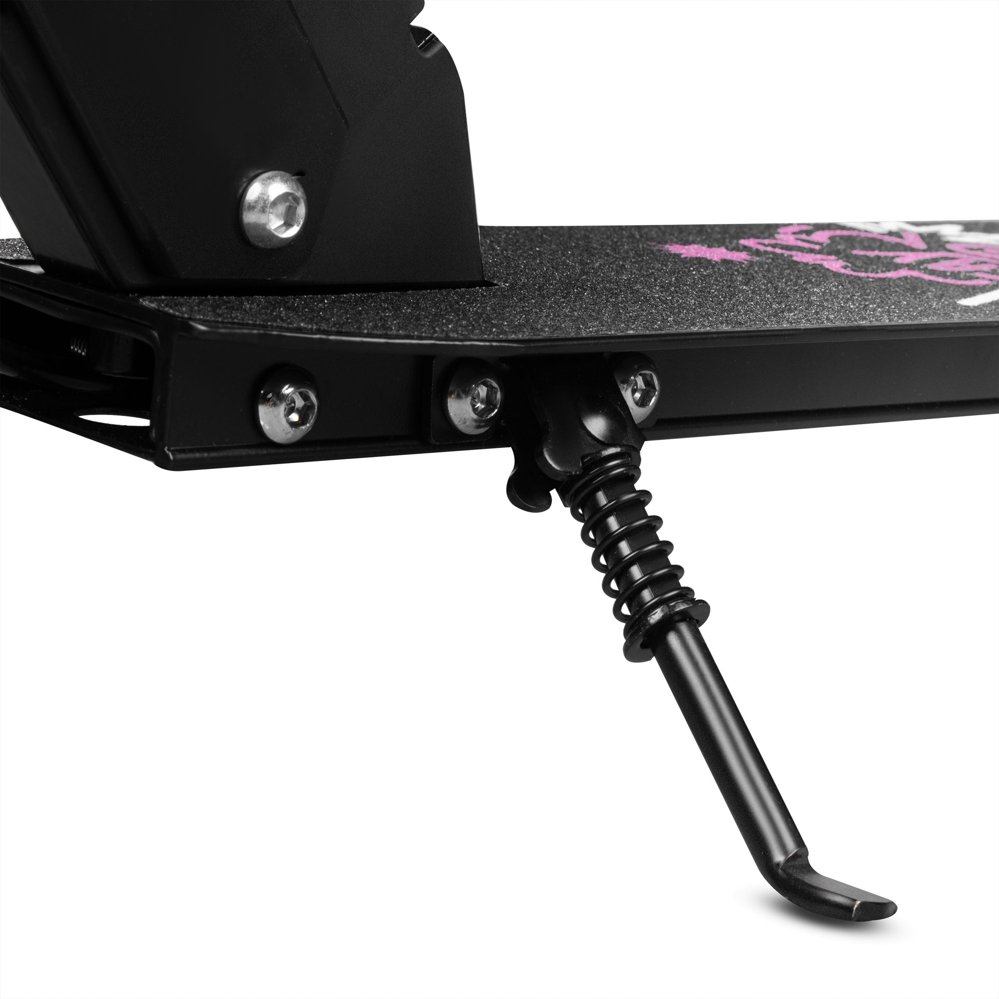 Step voor meisjes - Zwart / Roze - 145mm wielen - Opvouwbaar - Spokey VACAY PRO Step voor meisjes - Zwart / Roze - 145mm wielen - Opvouwbaar - Spokey VACAY PRO