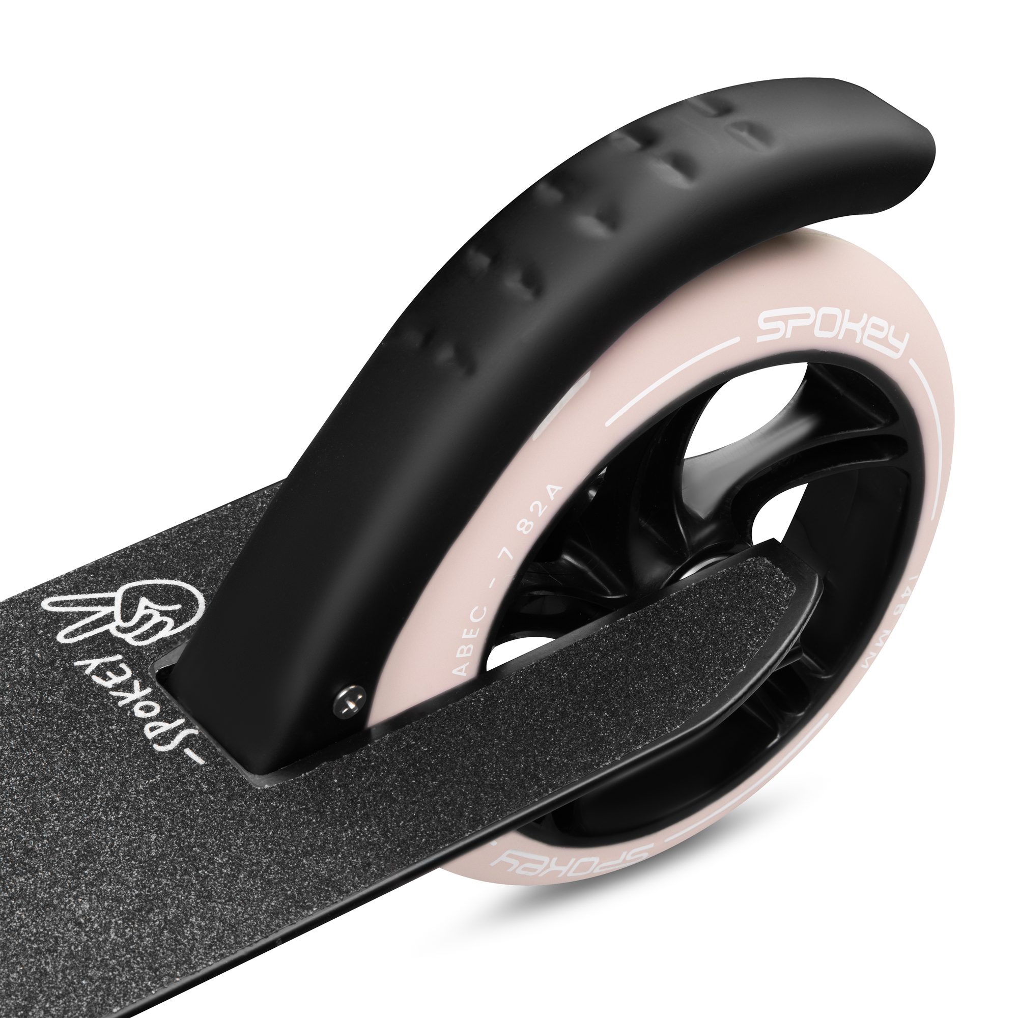 Step voor meisjes - Zwart / Roze - 145mm wielen - Opvouwbaar - Spokey VACAY PRO Step voor meisjes - Zwart / Roze - 145mm wielen - Opvouwbaar - Spokey VACAY PRO