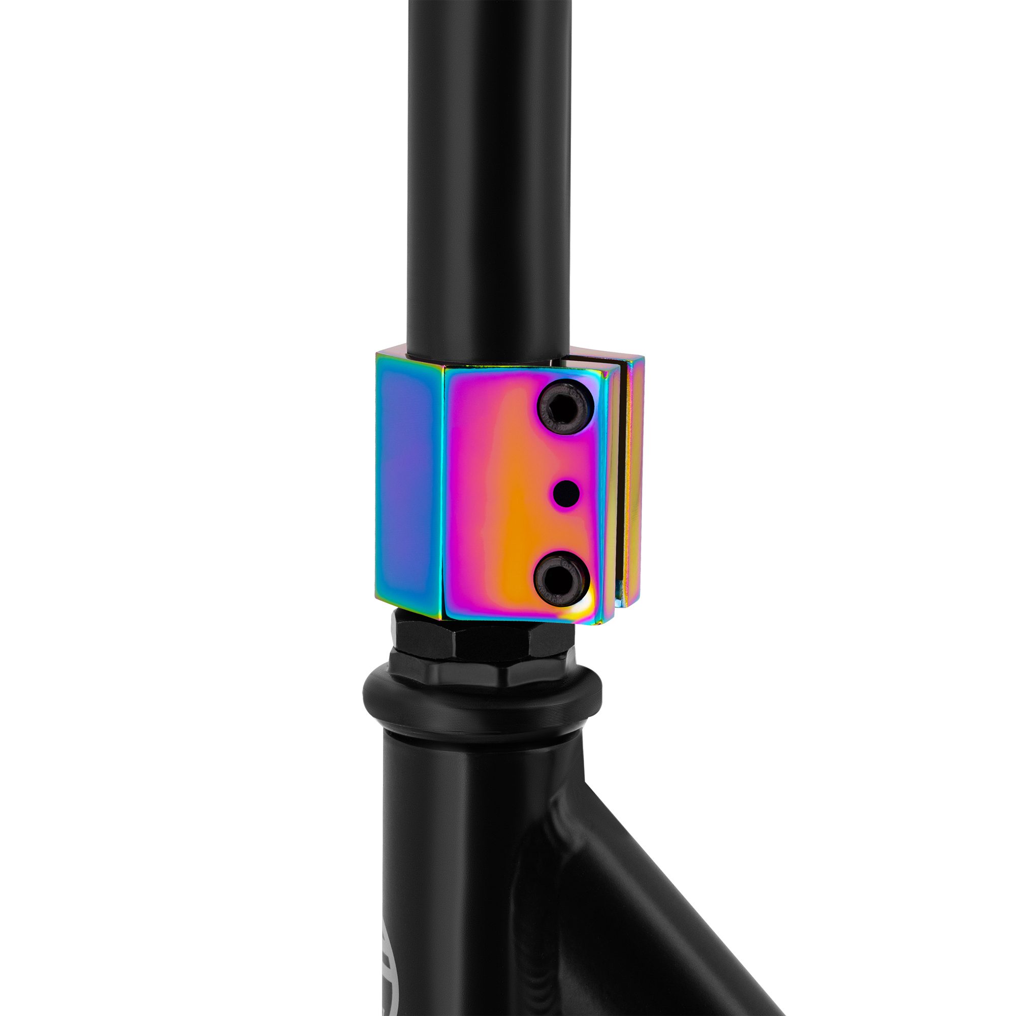 Stuntstep - Zwart met hologram - ABEC-7 - 110 mm / 82A - 87 cm - Spokey MEDUSA Stuntstep - Zwart met hologram - ABEC-7 - 110 mm / 82A - 87 cm - Spokey MEDUSA
