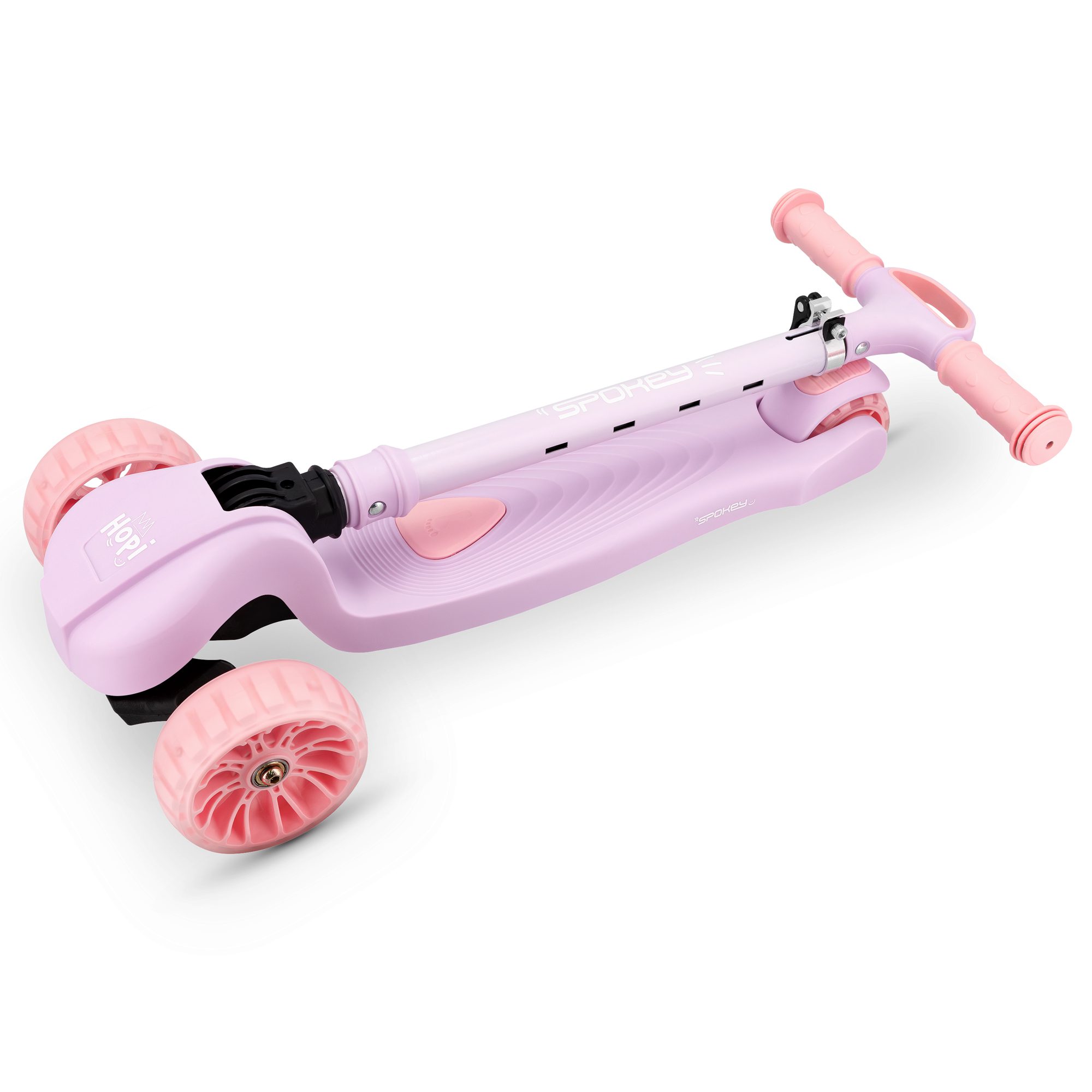Drie-wiel balance scooter Spokey HOPI roze verstelbaar 58x29 cm Drie-wiel balance scooter Spokey HOPI roze verstelbaar 58x29 cm