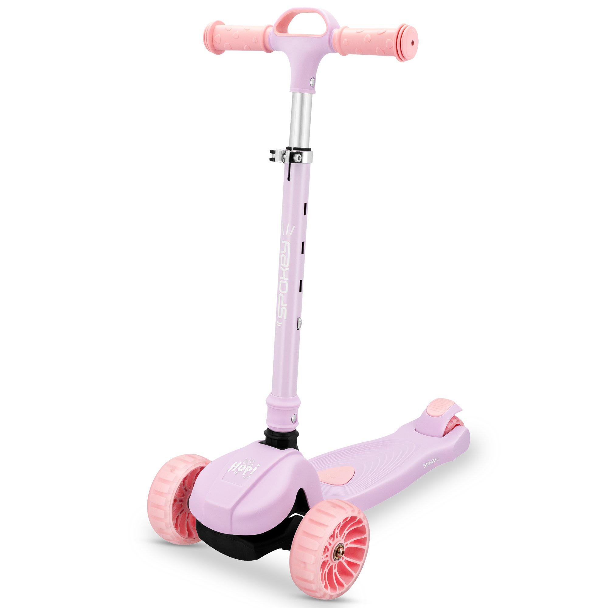 Drie-wiel balance scooter Spokey HOPI roze verstelbaar 58x29 cm Drie-wiel balance scooter Spokey HOPI roze verstelbaar 58x29 cm