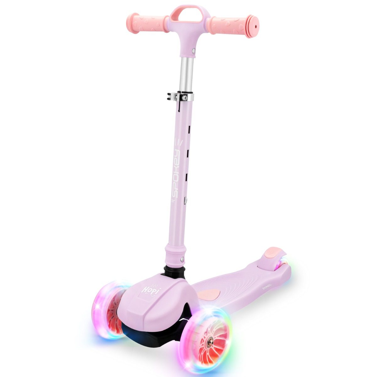 Drie-wiel balance scooter Spokey HOPI roze verstelbaar 58x29 cm Drie-wiel balance scooter Spokey HOPI roze verstelbaar 58x29 cm