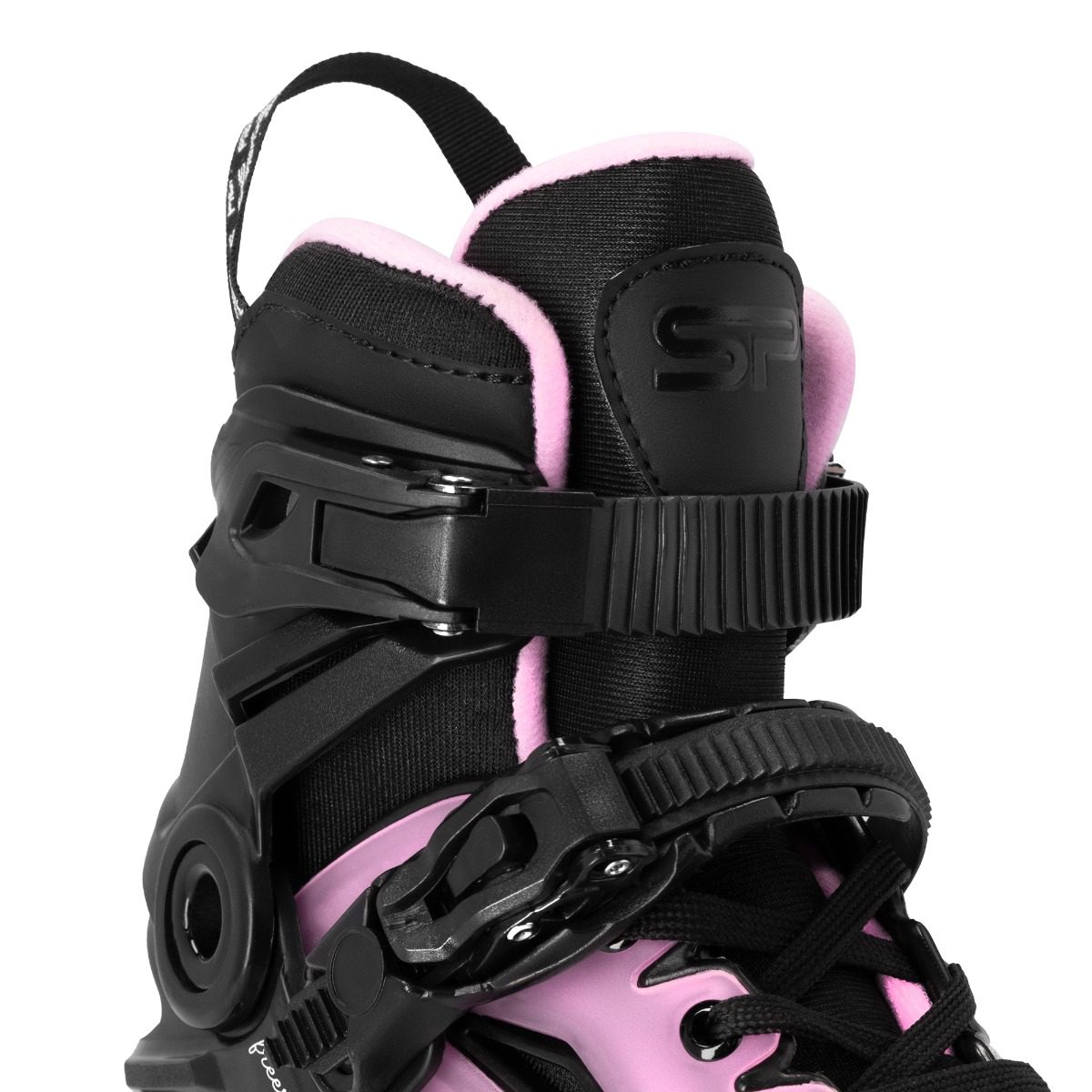 Verstelbare inline skates voor meisjes - Zwart / Roze - Spokey FREESPO JUNIOR Verstelbare inline skates voor meisjes - Zwart / Roze - Spokey FREESPO JUNIOR