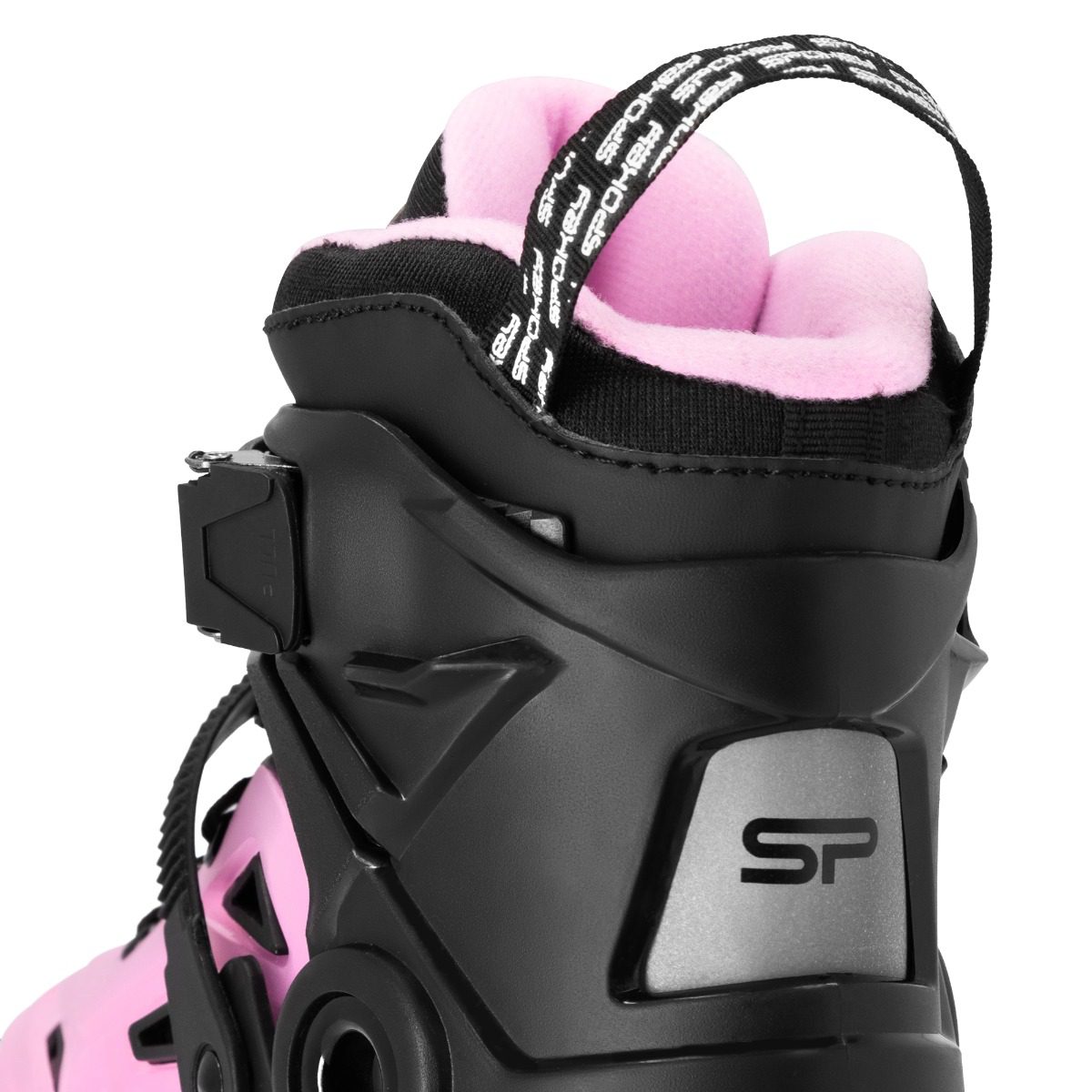 Verstelbare inline skates voor meisjes - Zwart / Roze - Spokey FREESPO JUNIOR Verstelbare inline skates voor meisjes - Zwart / Roze - Spokey FREESPO JUNIOR