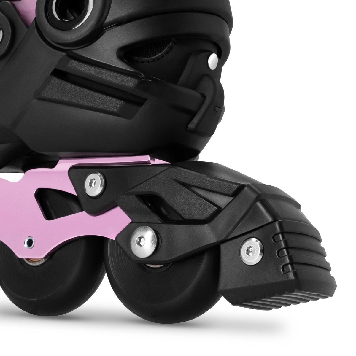 Verstelbare inline skates voor meisjes - Zwart / Roze - Spokey FREESPO JUNIOR Verstelbare inline skates voor meisjes - Zwart / Roze - Spokey FREESPO JUNIOR