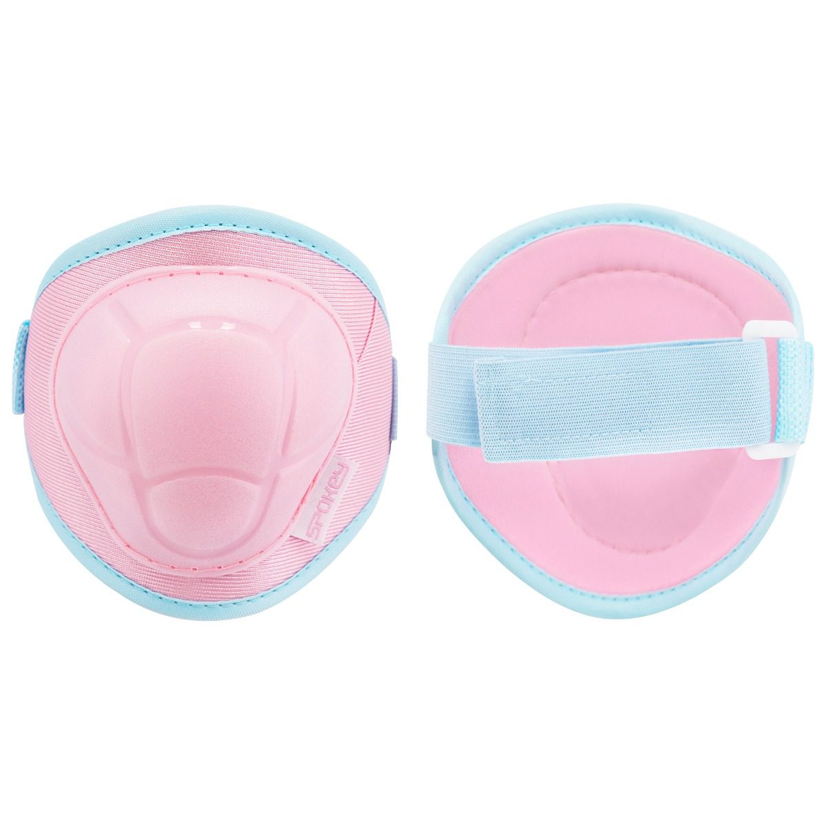 Kinderen knie- en elleboogbeschermers roze blauw Kinderen knie- en elleboogbeschermers roze blauw