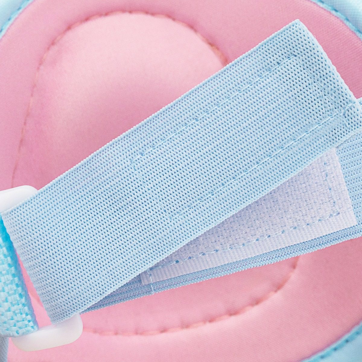 Kinderen knie- en elleboogbeschermers roze blauw Kinderen knie- en elleboogbeschermers roze blauw
