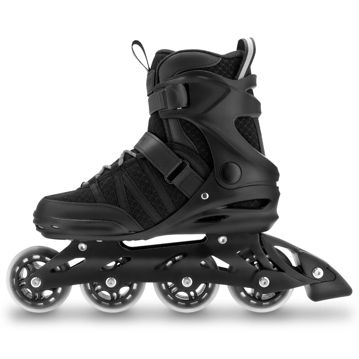 Inline skates - Zwart - 80 mm / 85A - ABEC-7 - Spokey ACE Inline skates - Zwart - 80 mm / 85A - ABEC-7 - Spokey ACE