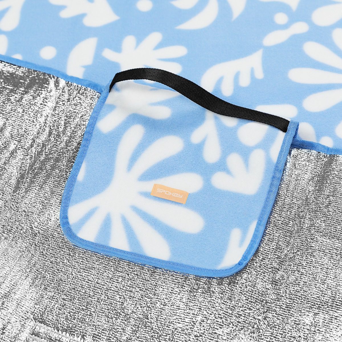 Drie-laags picknickdeken Blauw / Wit (150 x 170 cm) Drie-laags picknickdeken Blauw / Wit (150 x 170 cm)