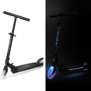 Opvouwbare Glow Go scooter met LED verlichting