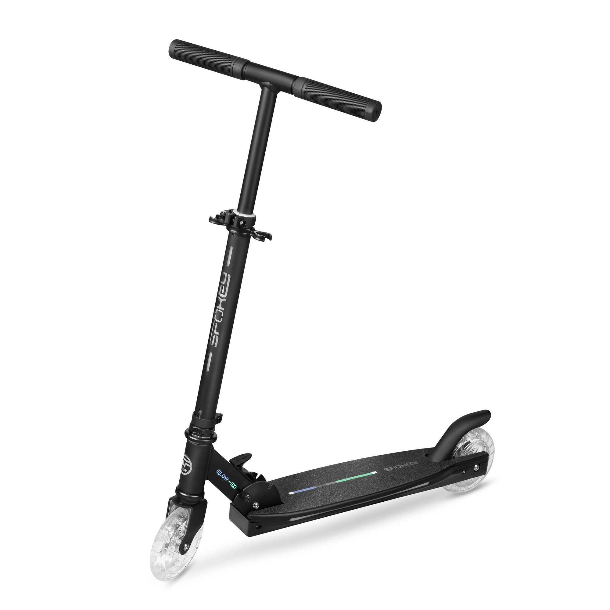 Opvouwbare Glow Go scooter met LED verlichting Opvouwbare Glow Go scooter met LED verlichting