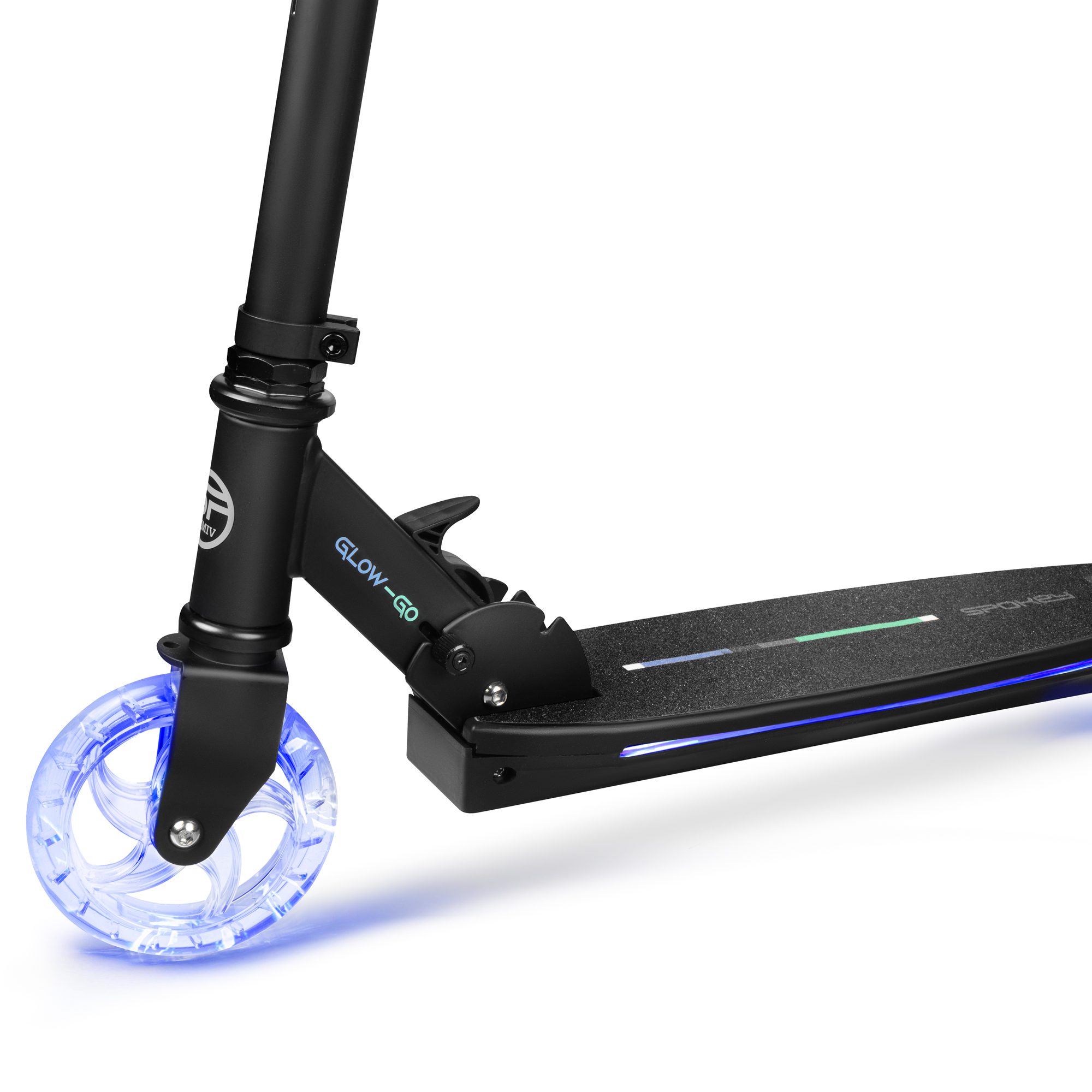 Opvouwbare Glow Go scooter met LED verlichting Opvouwbare Glow Go scooter met LED verlichting