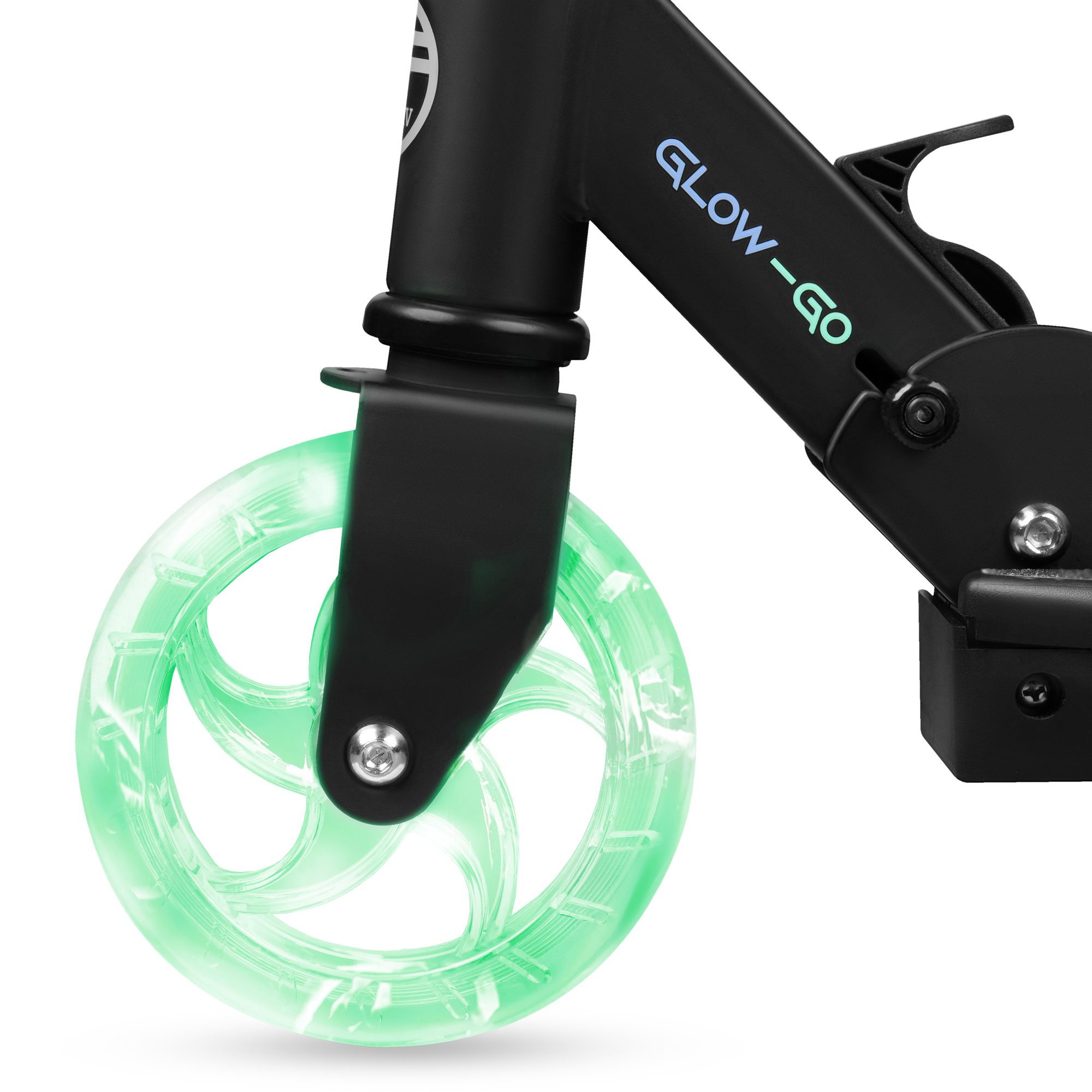 Opvouwbare Glow Go scooter met LED verlichting Opvouwbare Glow Go scooter met LED verlichting