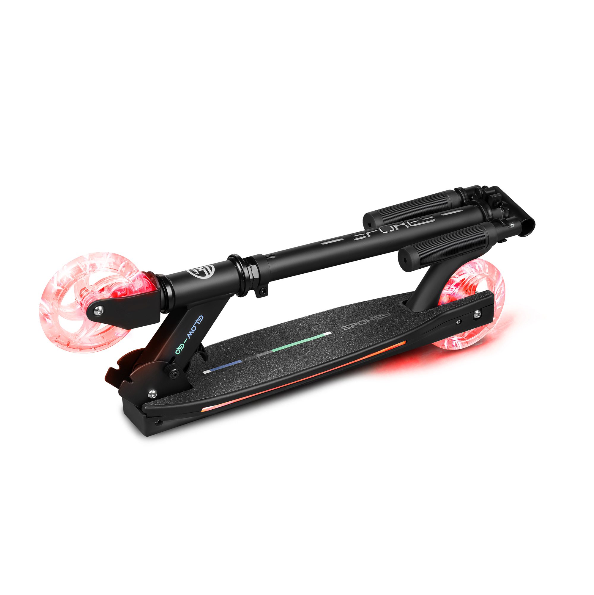 Opvouwbare Glow Go scooter met LED verlichting Opvouwbare Glow Go scooter met LED verlichting