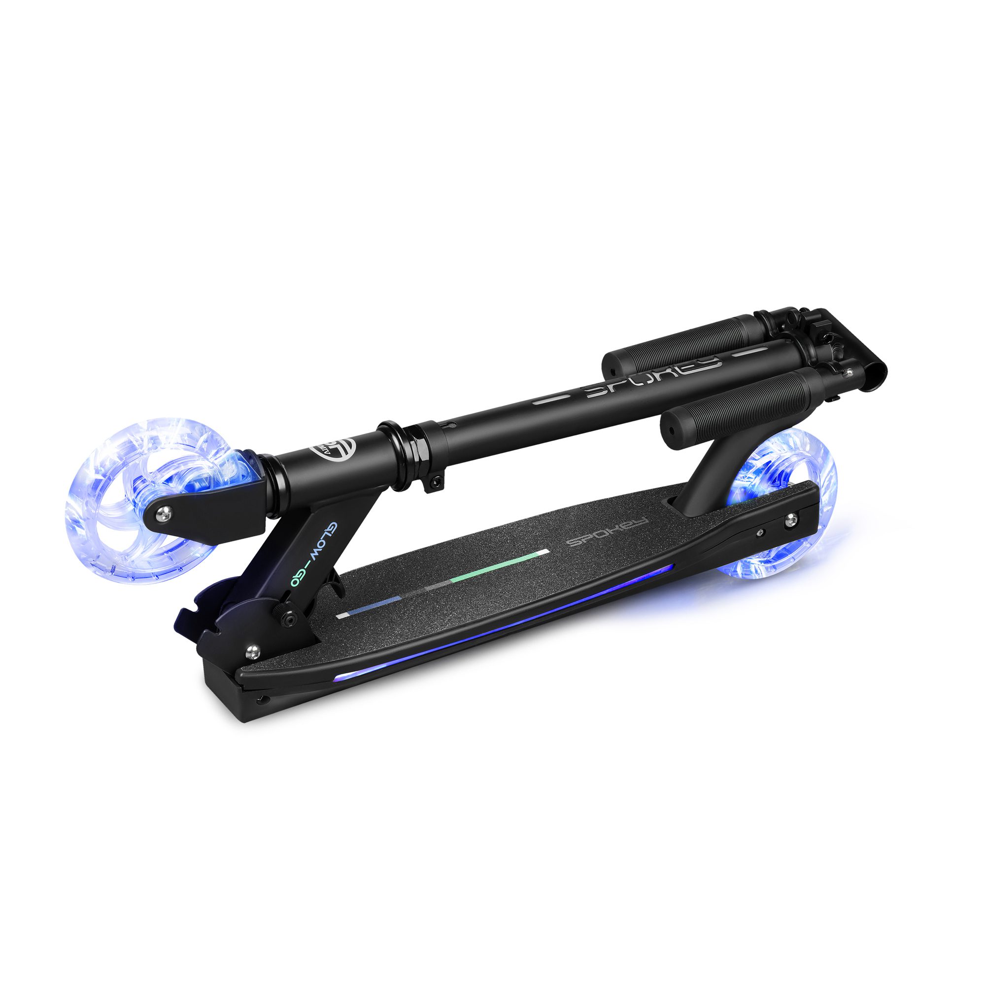 Opvouwbare Glow Go scooter met LED verlichting Opvouwbare Glow Go scooter met LED verlichting