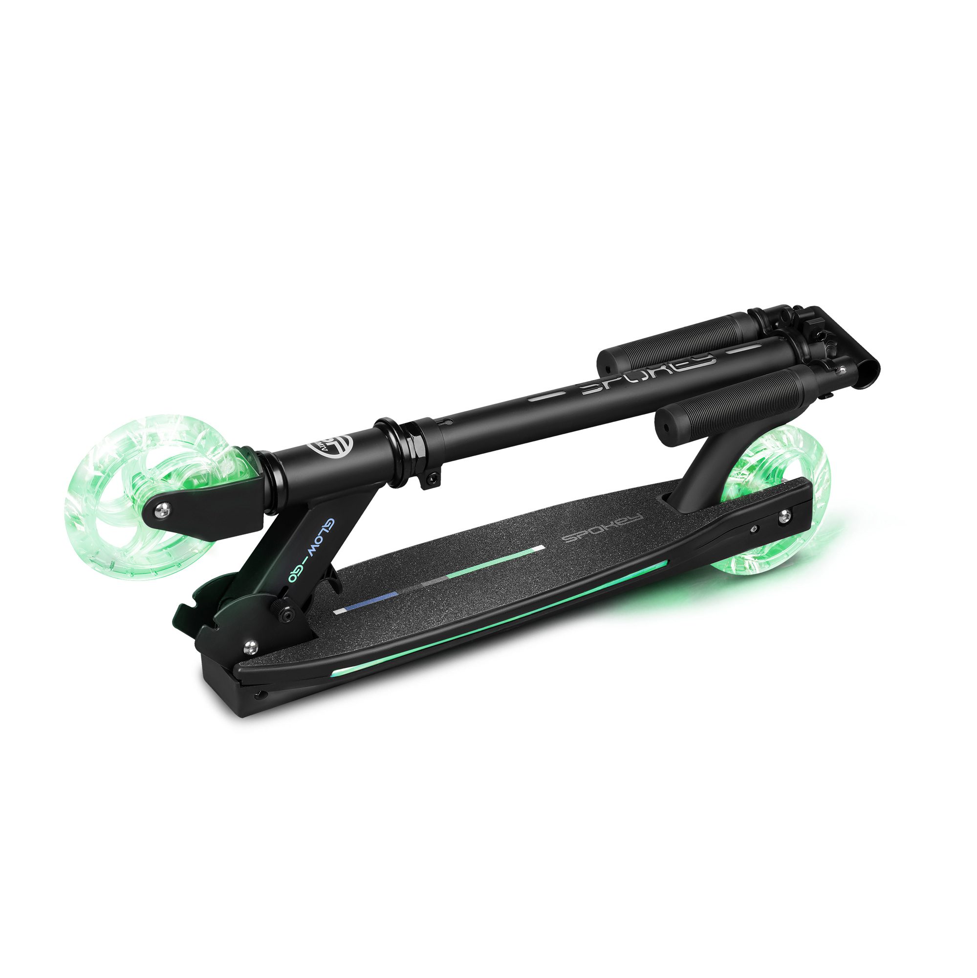 Opvouwbare Glow Go scooter met LED verlichting Opvouwbare Glow Go scooter met LED verlichting