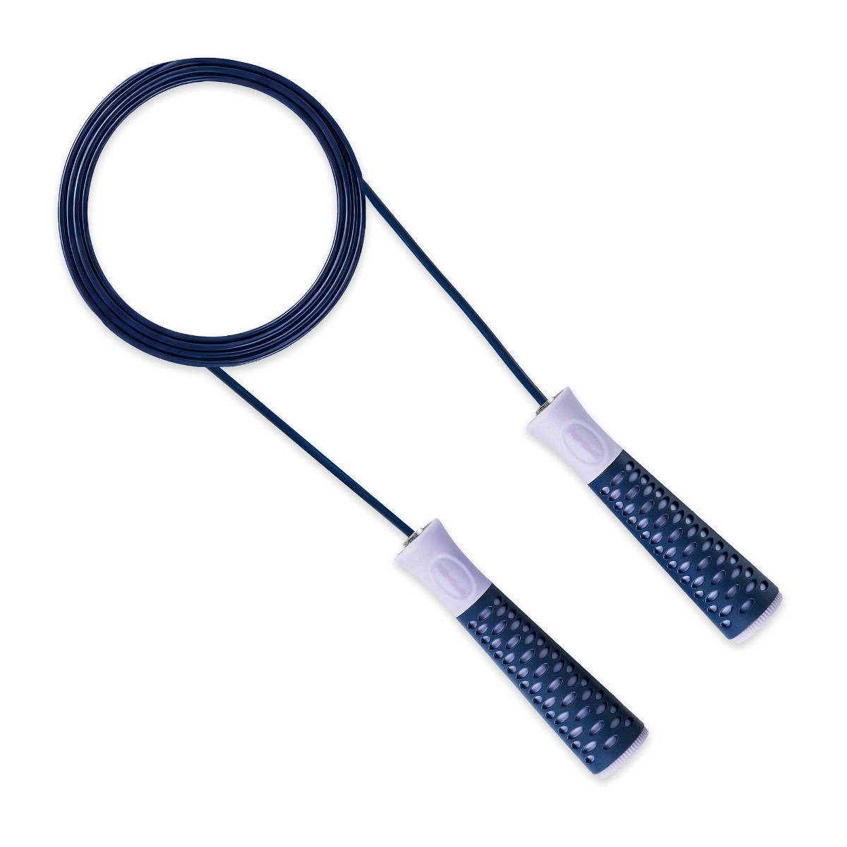Zwarte skipping rope met antislip handvatten Zwarte skipping rope met antislip handvatten