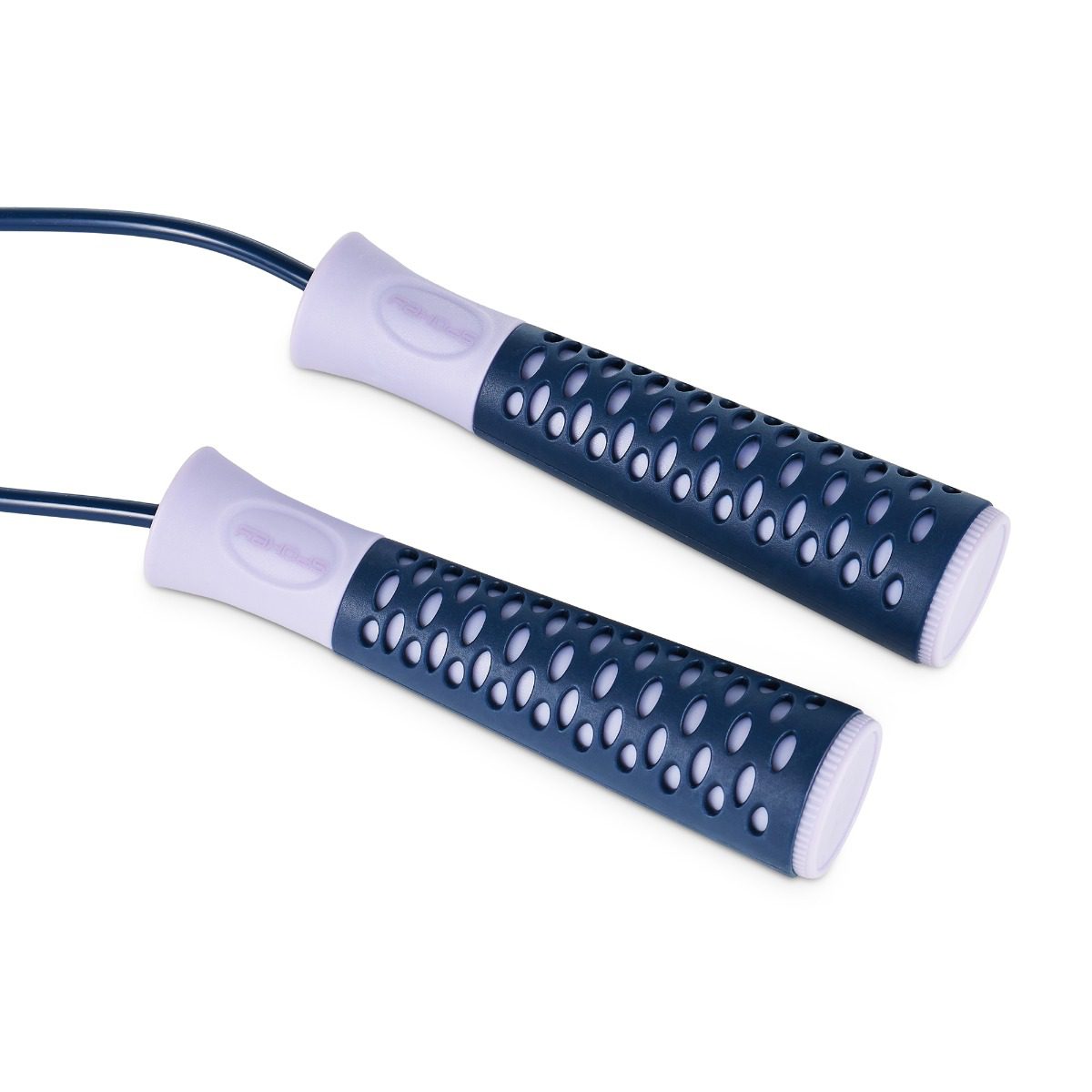 Zwarte skipping rope met antislip handvatten Zwarte skipping rope met antislip handvatten