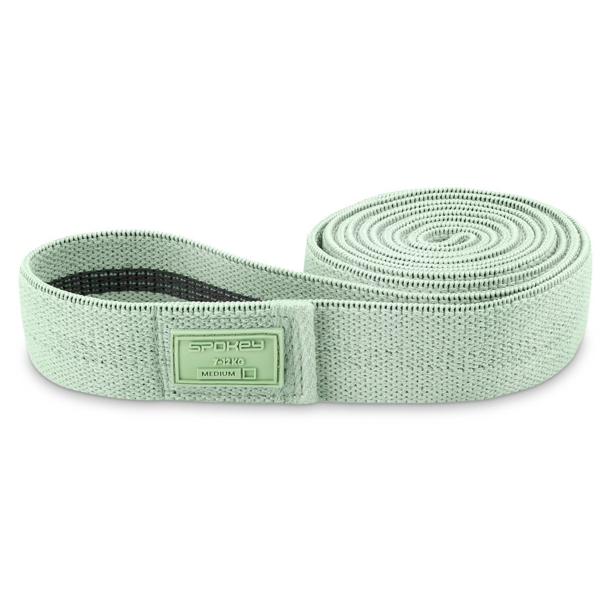 Weerstandsband 7 tot 12 kg – Pull up Resistance Band - Fitness Elastiek - Groen - Spokey Power Band Medium Weerstandsband 7 tot 12 kg – Pull up Resistance Band - Fitness Elastiek - Groen - Spokey Power Band Medium