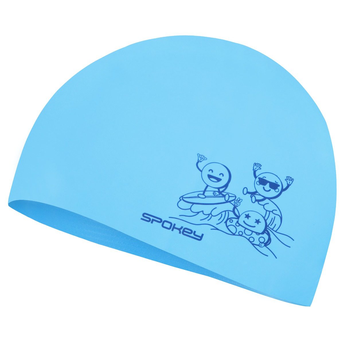 Badmuts Spokey FUNNY turquoise silicone Badmuts Spokey FUNNY turquoise silicone