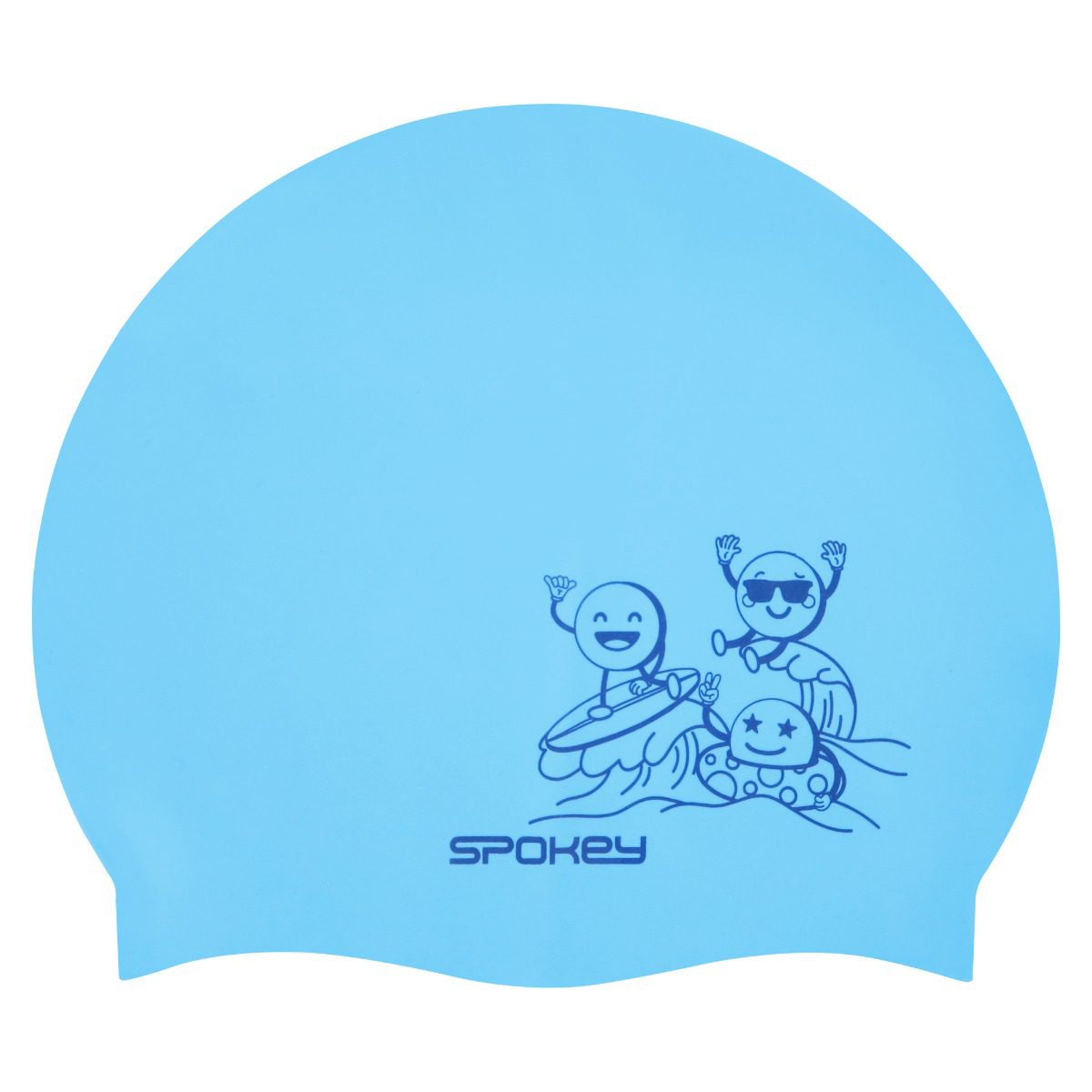 Badmuts Spokey FUNNY turquoise silicone Badmuts Spokey FUNNY turquoise silicone